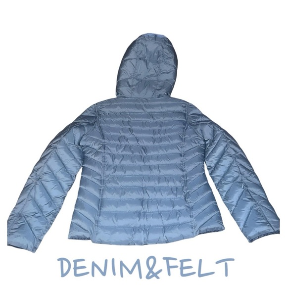 Michale Kors Reversible Quilted Nylon Signature Logo Packable Puffer Jacket| NEW - Picture 2 of 11